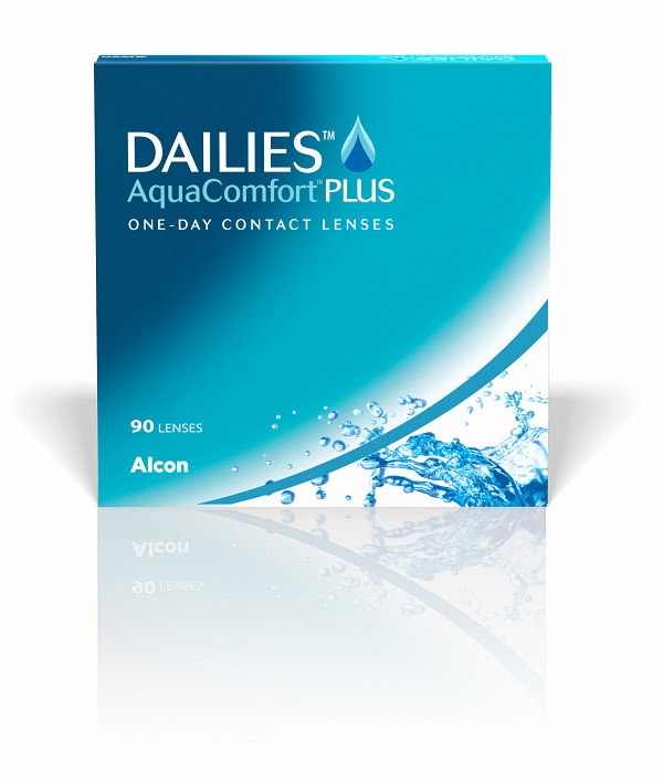Dailies AquaComfort Plus Alcon – Komfortable Tageslinsen (90 Stk.)
